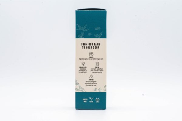 The packaging of Seventh Hill CBD's Relief + Recovery CBD Muscle Gel, on a white background