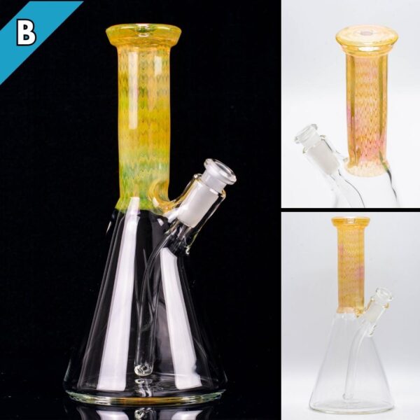 A collage of photos, showing different angles, of the BorOregon Fumed Minitube B