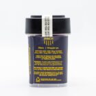 The backside of a container of Bison Botanics 1:1 Sleep Gummies, on a white background