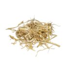 A pile of seeds from BuildASoil Barley Straw Mulch, on a clear background
